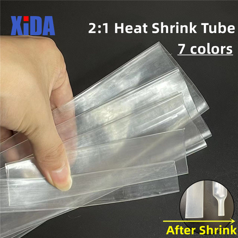Shrink Wrap Pvc - Tubo termorretráctil de 1 metro, cable