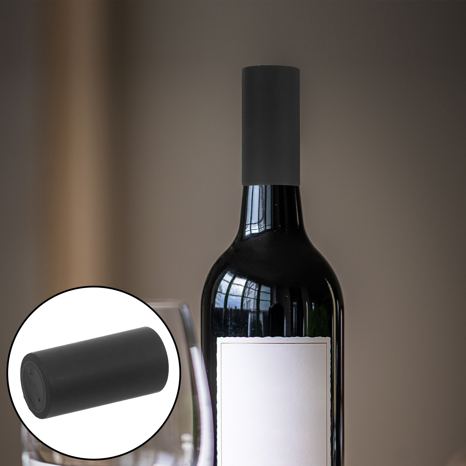 Shrink Wrap Pvc - 150 unidades de fundas termorretráctiles de