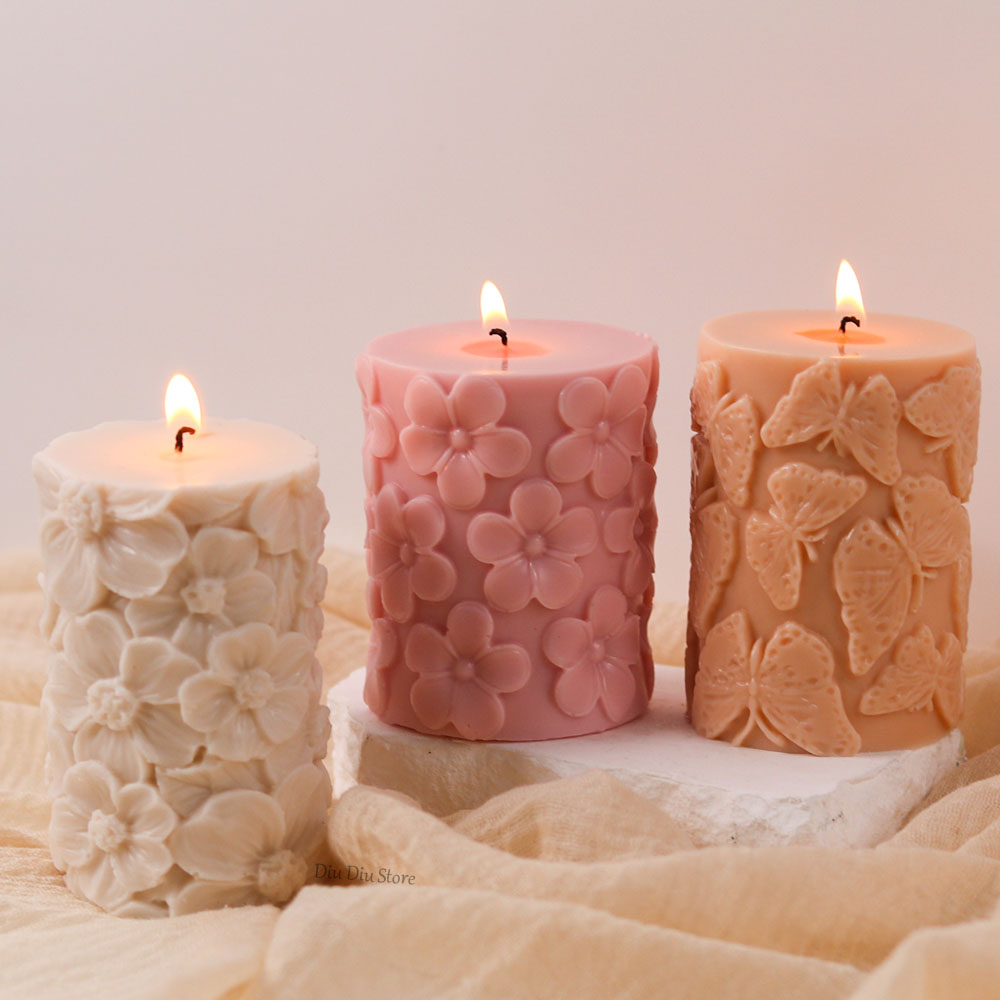 Soap Making Business - Molde de vela de silicona columnar