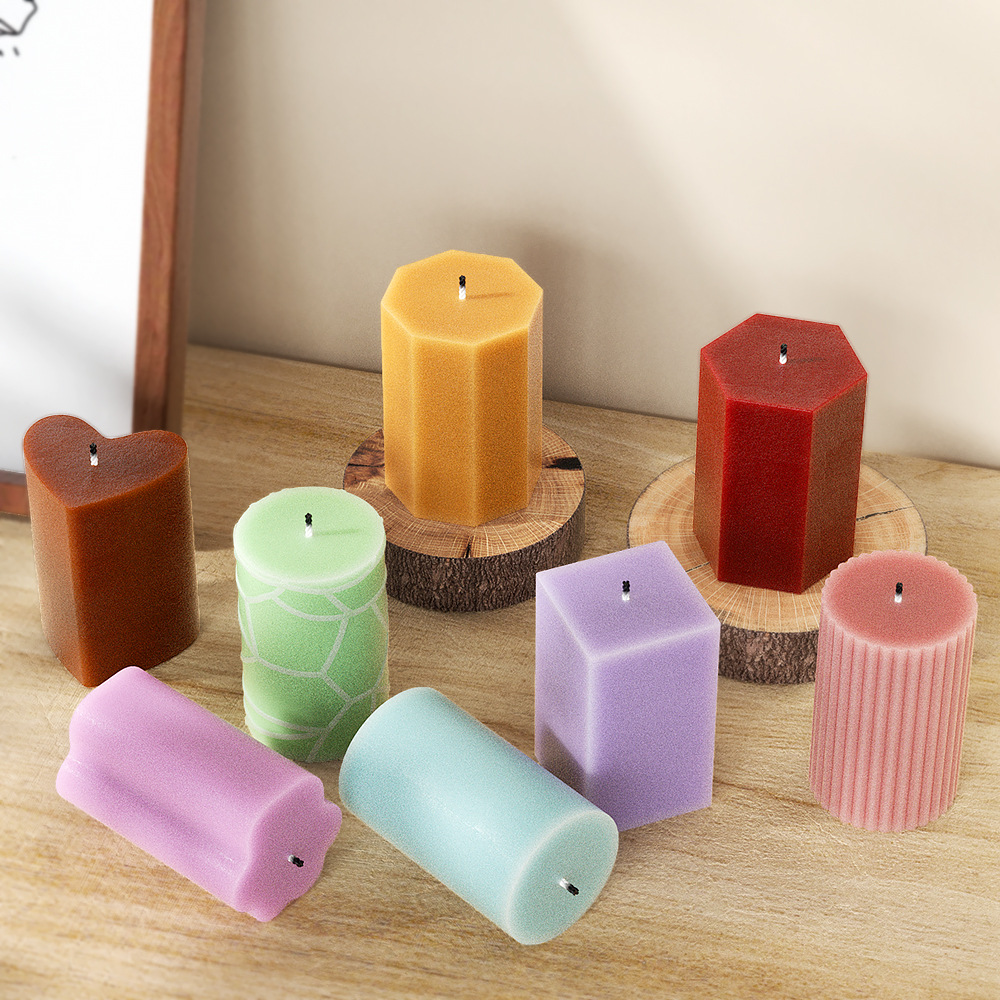 Soap Making Business - Molde de silicona de columna geométrica