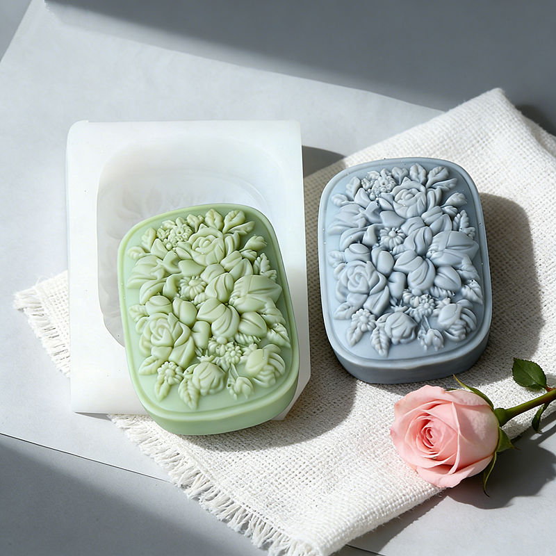 Soap Making Business - Molde de Silicona Cuadrado para Jabón