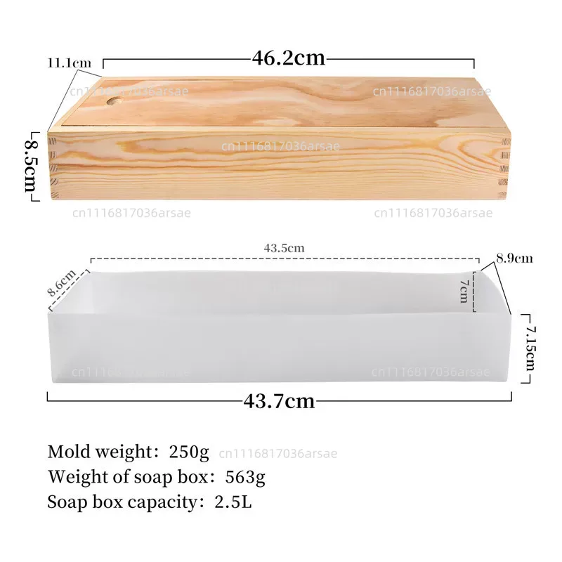 Soap Making Process - Molde de silicona para jabón con