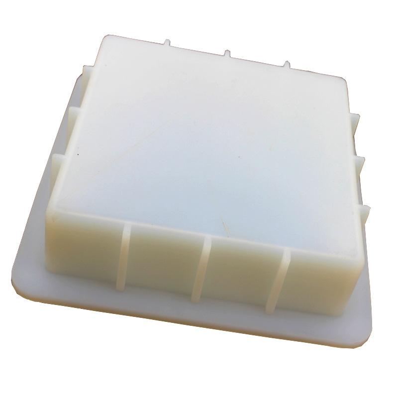 Molde cuadrado de silicona par - Soap Making Websites reseña y precio