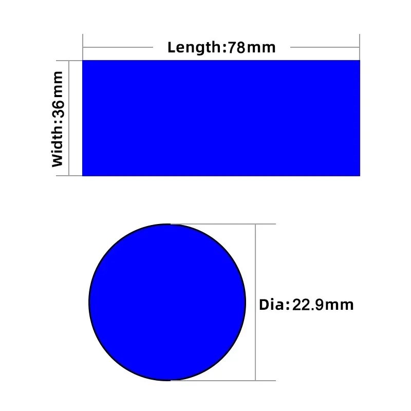 21700 Película de batería Tubo - Shrink Wrap Pvc reseña y precio