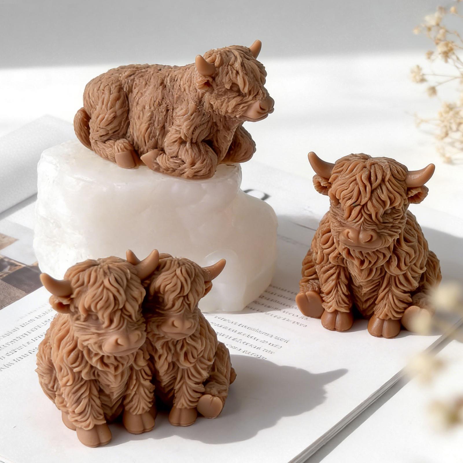 Molde de silicona de vaca High - Soap Making Business reseña y precio