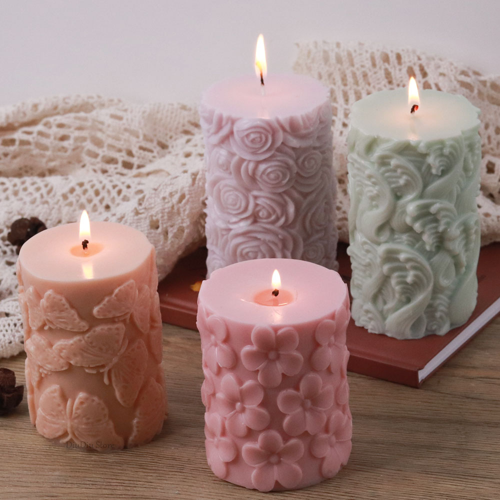 Molde de vela de silicona colu - Soap Making Business reseña y precio