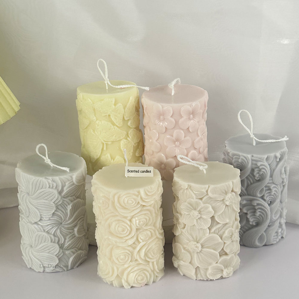 Molde de vela de silicona colu - Soap Making Business reseña y precio