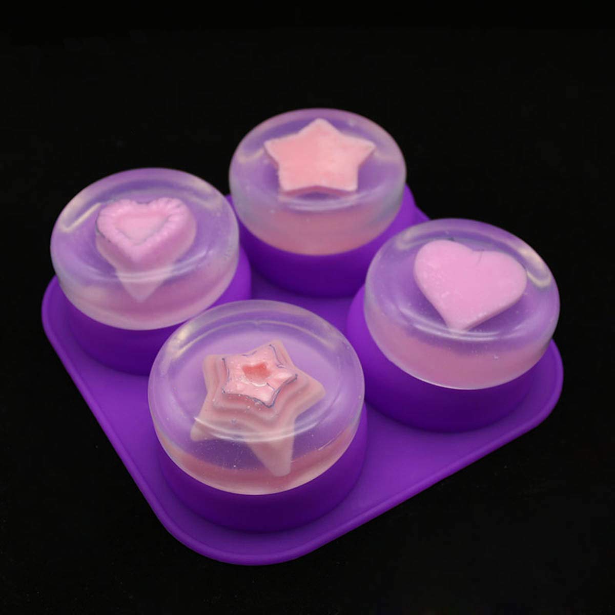1-2 Moldes de Silicona Redondo - Soap Making Business reseña y precio