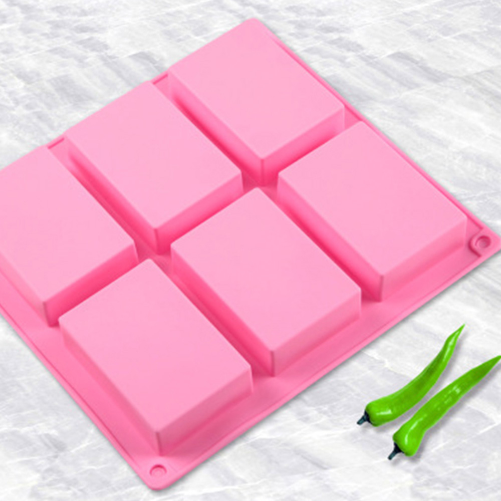Moldes de silicona de 6 cavida - Soap Making Websites reseña y precio