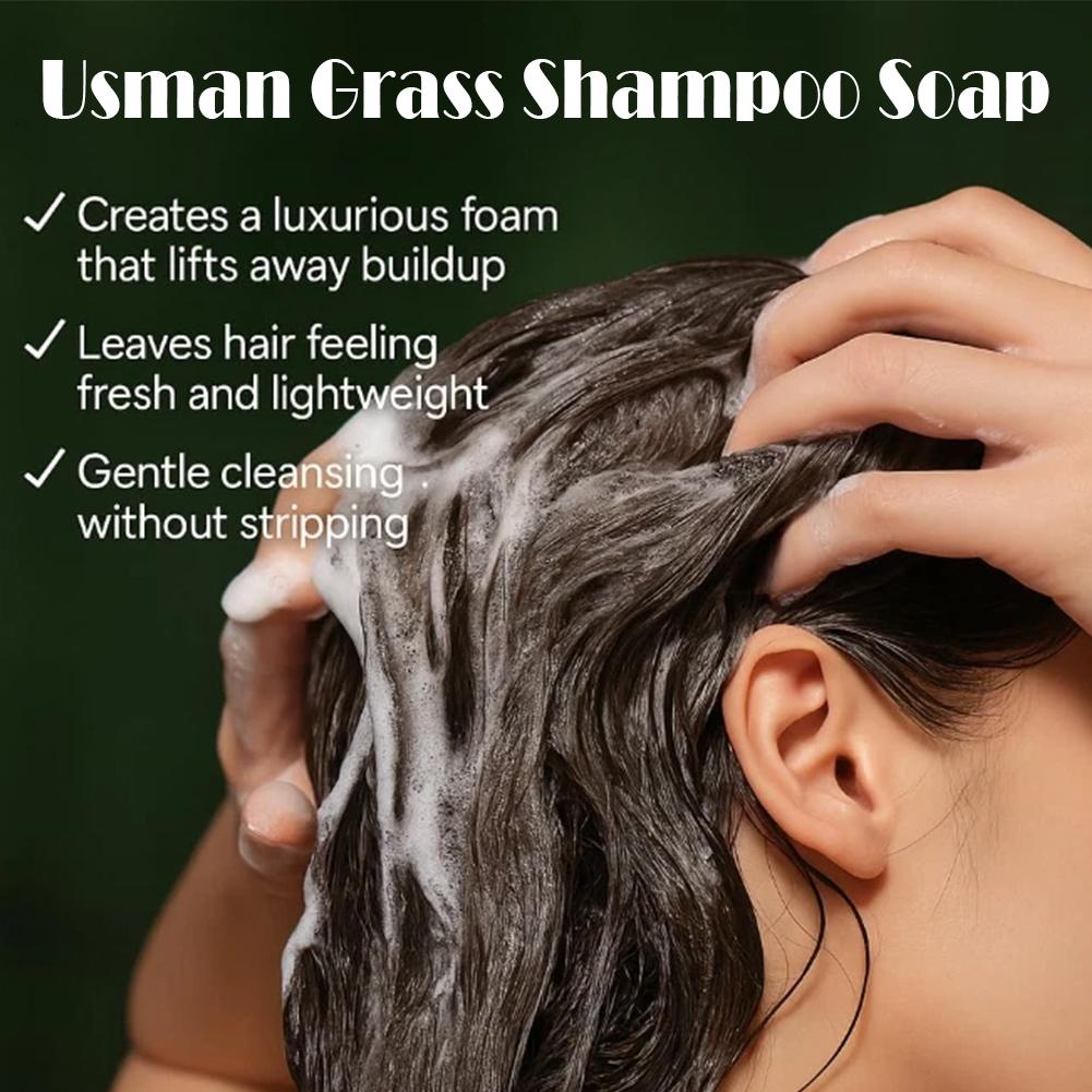 Champú sólido de hierba Usman  - Soap Making Oils reseña y precio