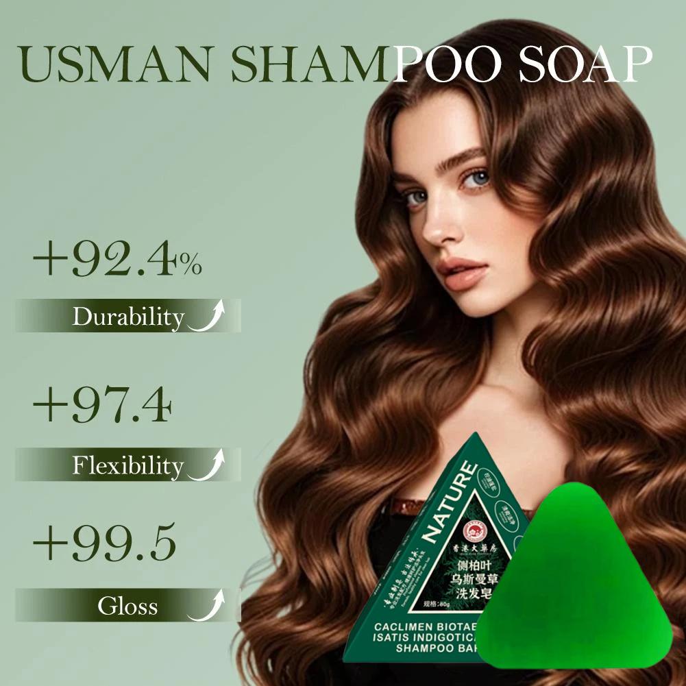 Champú sólido de hierba Usman  - Soap Making Oils reseña y precio