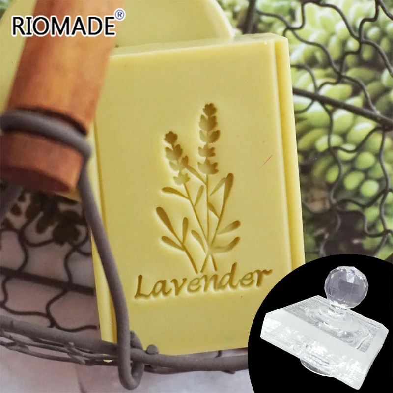 Sello de jabón acrílico de lav - Soap Making Websites reseña y precio