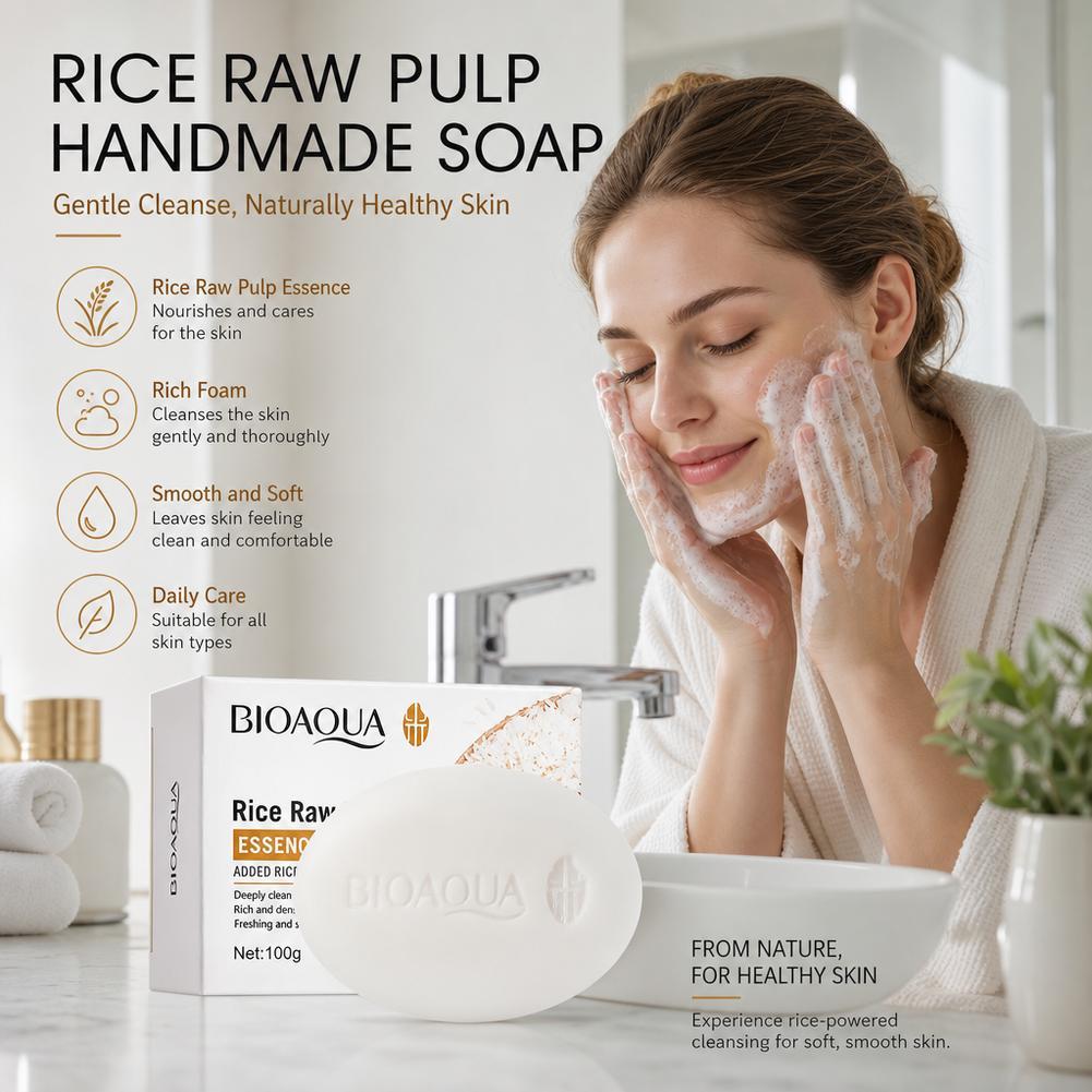 Jabón Facial de Pulpa de Arroz - Soap Making Oils reseña y precio