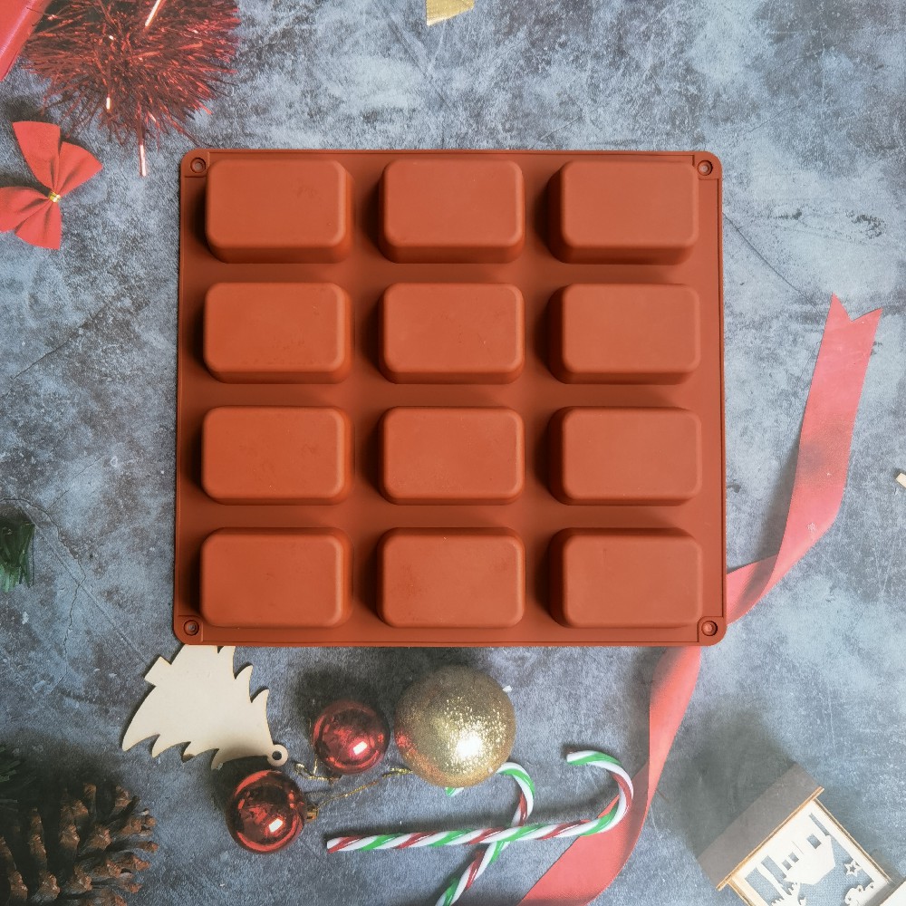 Molde cuadrado de silicona par - Soap Making Business reseña y precio