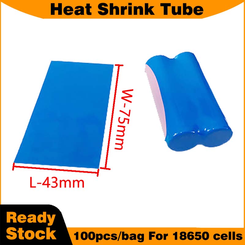 Tubo termorretráctil azul para - Shrink Wrap Pvc reseña y precio