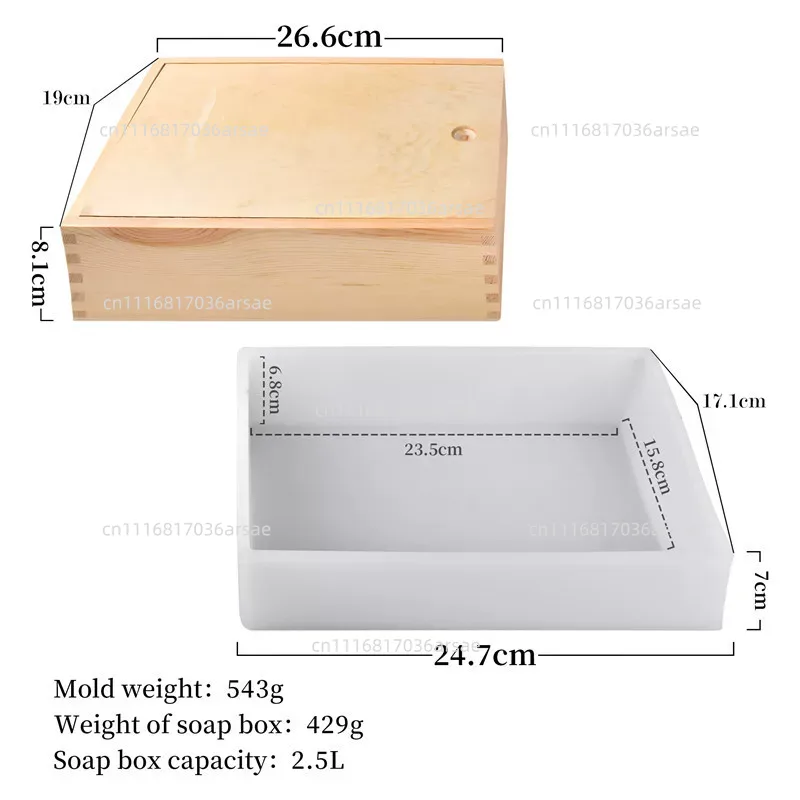 Molde de silicona para jabón c - Soap Making Process reseña y precio