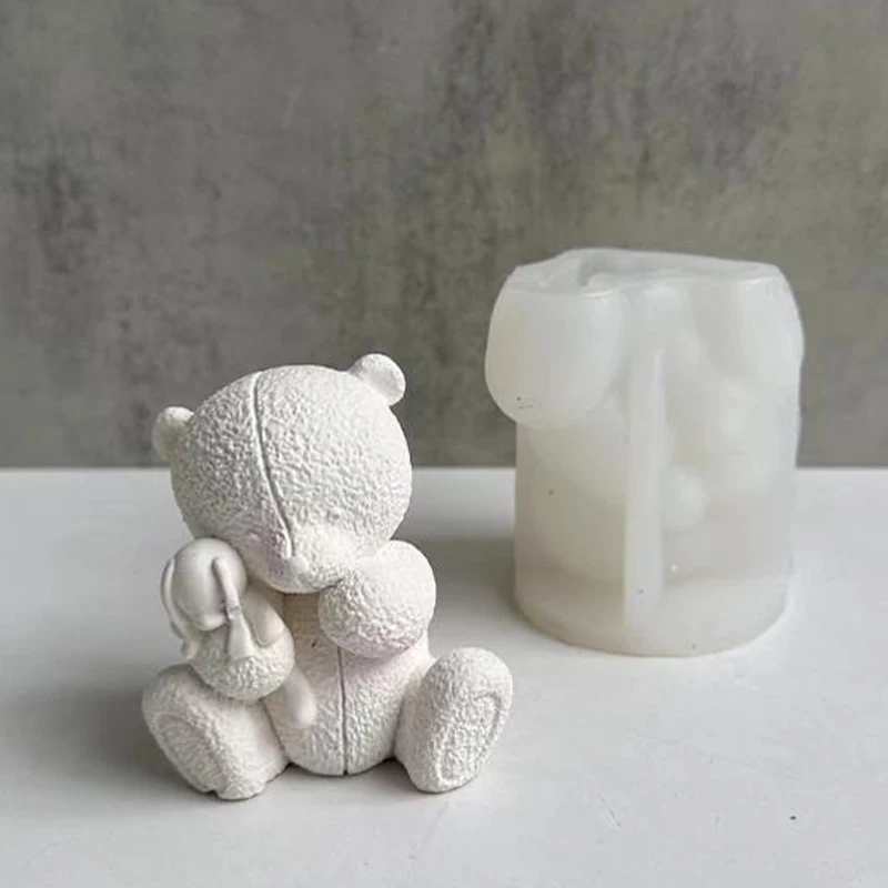 Vela de oso tejido, molde de s - Soap Making Business reseña y precio