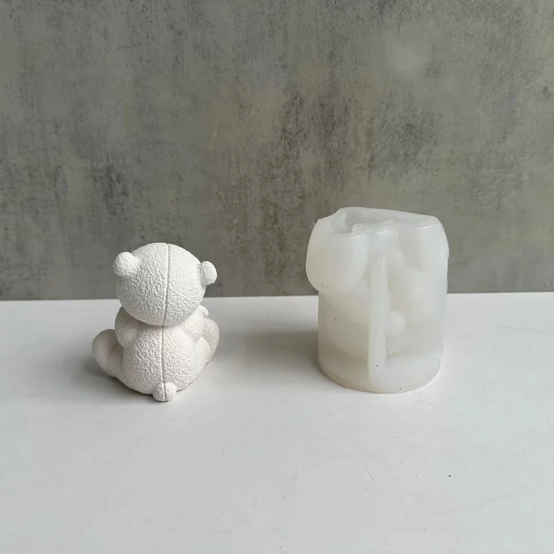 Vela de oso tejido, molde de s - Soap Making Business reseña y precio